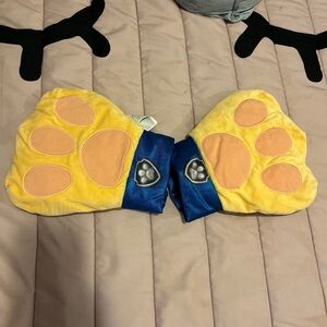 Paw Patrol Yellow and Blue Paw Gloves